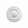 Architectural Products By Outwater 1-7/8 in. x 15-3/4 in. Acanthus and Dots Polyurethane Medallion 3P5.37.00733